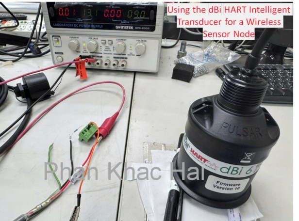 Using the dBi HART Intelligent Transducer for a Wireless Sensor&nbsp;Node